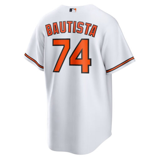 Felix Bautista 74 Baltimore Orioles Men Jersey - White - Image 3