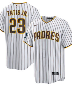 Fernando Tatis Jr. 23 San Diego Padres 2024 MLB World Tour Seoul Series Home Player Men Jersey - White