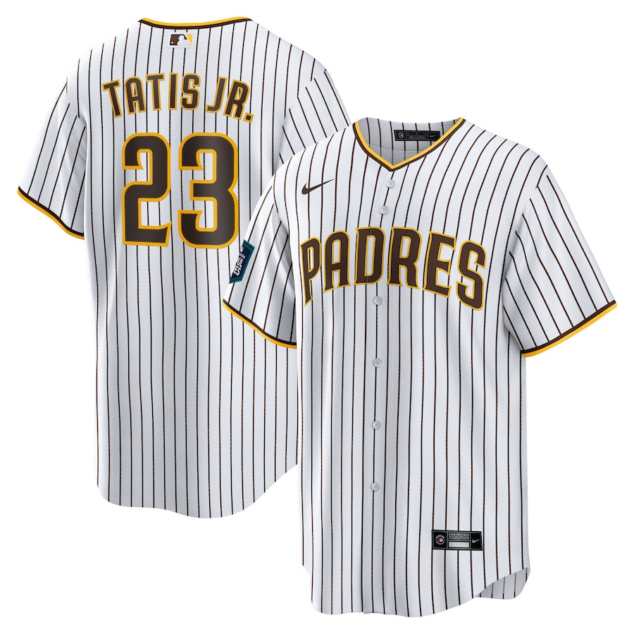 Fernando Tatis Jr. 23 San Diego Padres 2024 MLB World Tour Seoul Series Home Player Men Jersey - White