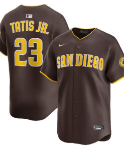 Fernando Tatis Jr. 23 San Diego Padres Alternate Limited Player Men Jersey - Brown