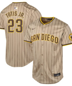Fernando Tatis Jr. 23 San Diego Padres Alternate Limited YOUTH Jersey - Sand