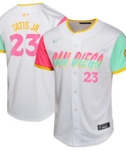 Fernando Tatis Jr. 23 San Diego Padres City Connect Limited YOUTH Jersey - White