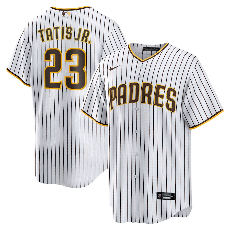 Fernando Tatis Jr. 23 San Diego Padres Home Men Jersey - White