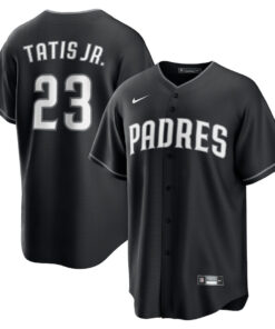 Fernando Tatis Jr. 23 San Diego Padres Men Jersey - Black