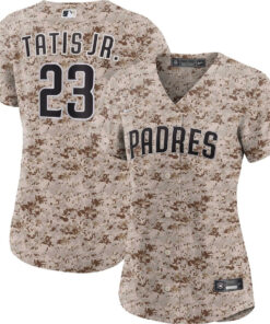 Fernando Tatis Jr. 23 San Diego Padres USMC Alternate Women Jersey - Camo