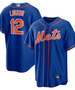 Francisco Lindor New York Mets Alternate Men Jersey - Royal