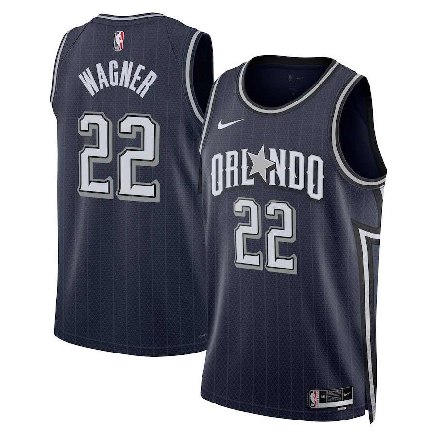 Franz Wagner 22 Orlando Magic 2023/24 City Edition Swingman Jersey - Navy - JS258