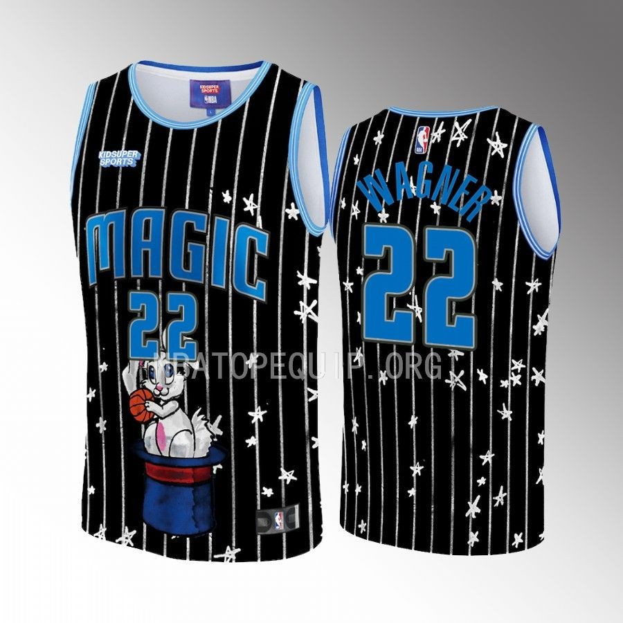 Franz Wagner 22 Orlando Magic NBA & KidSuper Studios Unisex Hometown Jersey - JS443