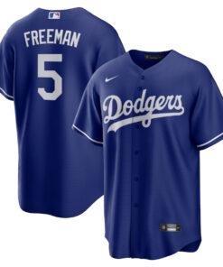 Freddie Freeman 5 Los Angeles Dodgers Alternate Men Jersey - Navy