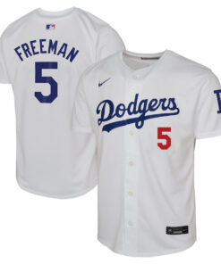 Freddie Freeman 5 Los Angeles Dodgers Home Limited Player YOUTH Jersey - White