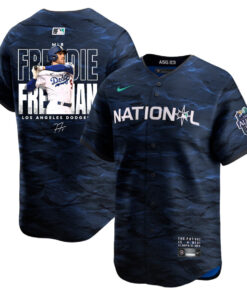Freddie Freeman 5 Los Angeles Dodgers Signed Home Run 2023 All-Star Game Limited Player Men Jersey - Royal