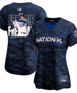 Freddie Freeman 5 Los Angeles Dodgers Signed Home Run 2023 All-Star Game Limited Player Women Jersey - Royal