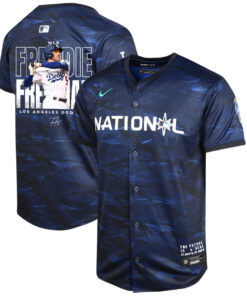 Freddie Freeman 5 Los Angeles Dodgers Signed Home Run 2023 All-Star Game Limited Player YOUTH Jersey - Royal