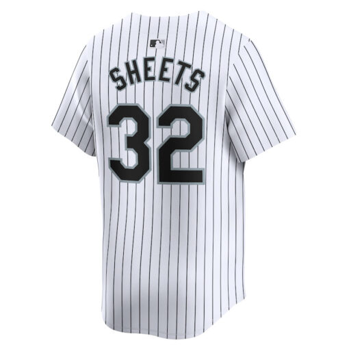 Gavin Sheets 32 Chicago White Sox Home Limited Player Men Jersey - White - Image 3