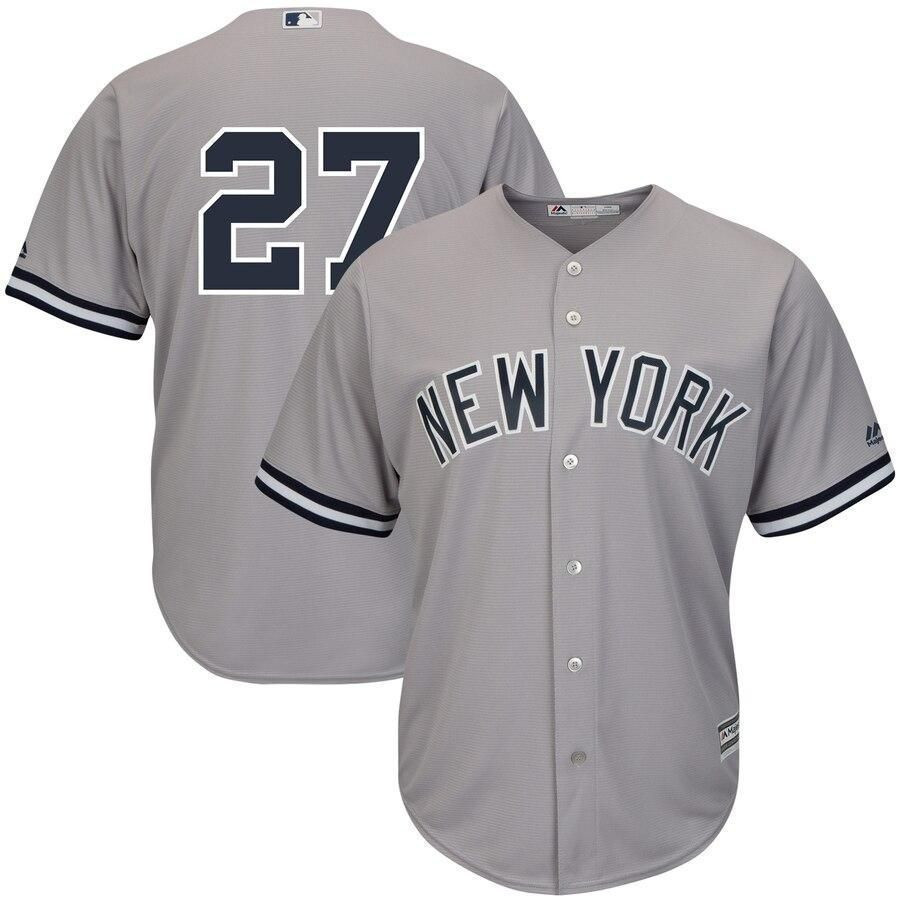 Giancarlo Stanton New York Yankees Player Jersey - Gray