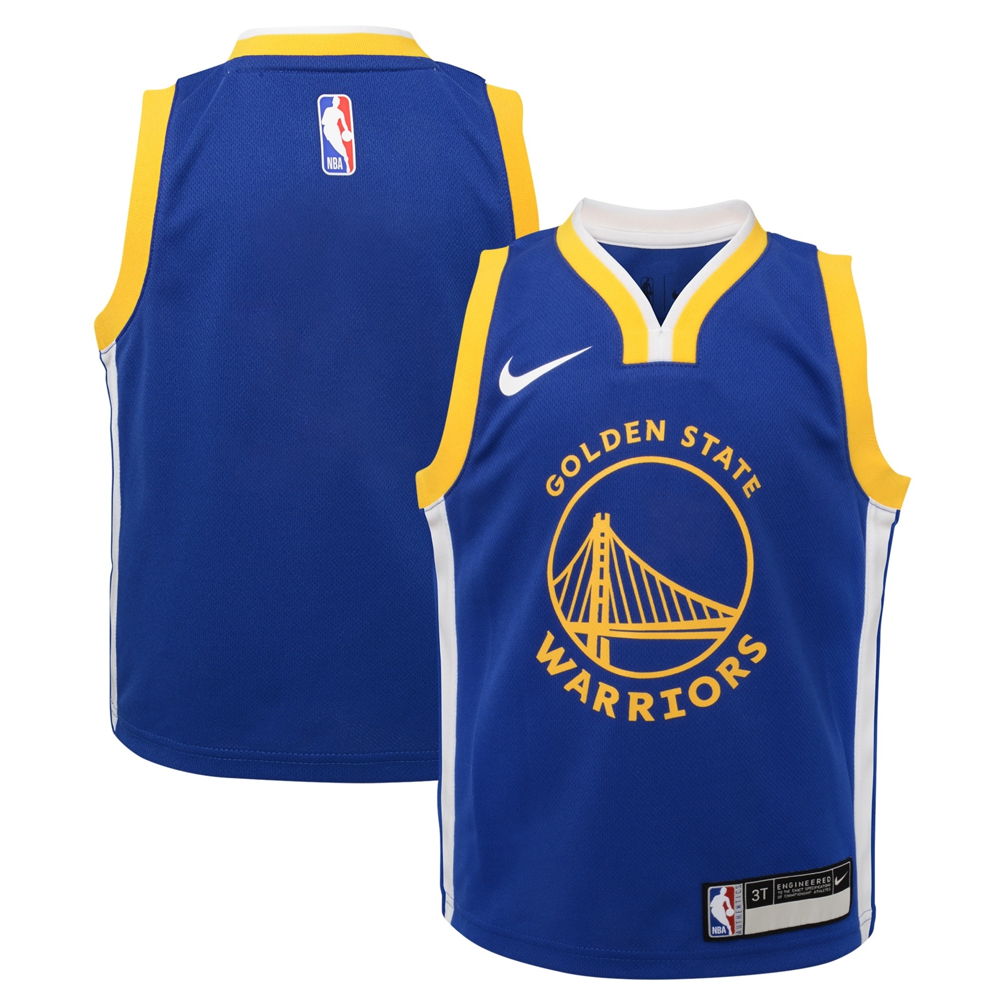 Golden State Warriors Icon Jersey - Custom - Kids - JS505