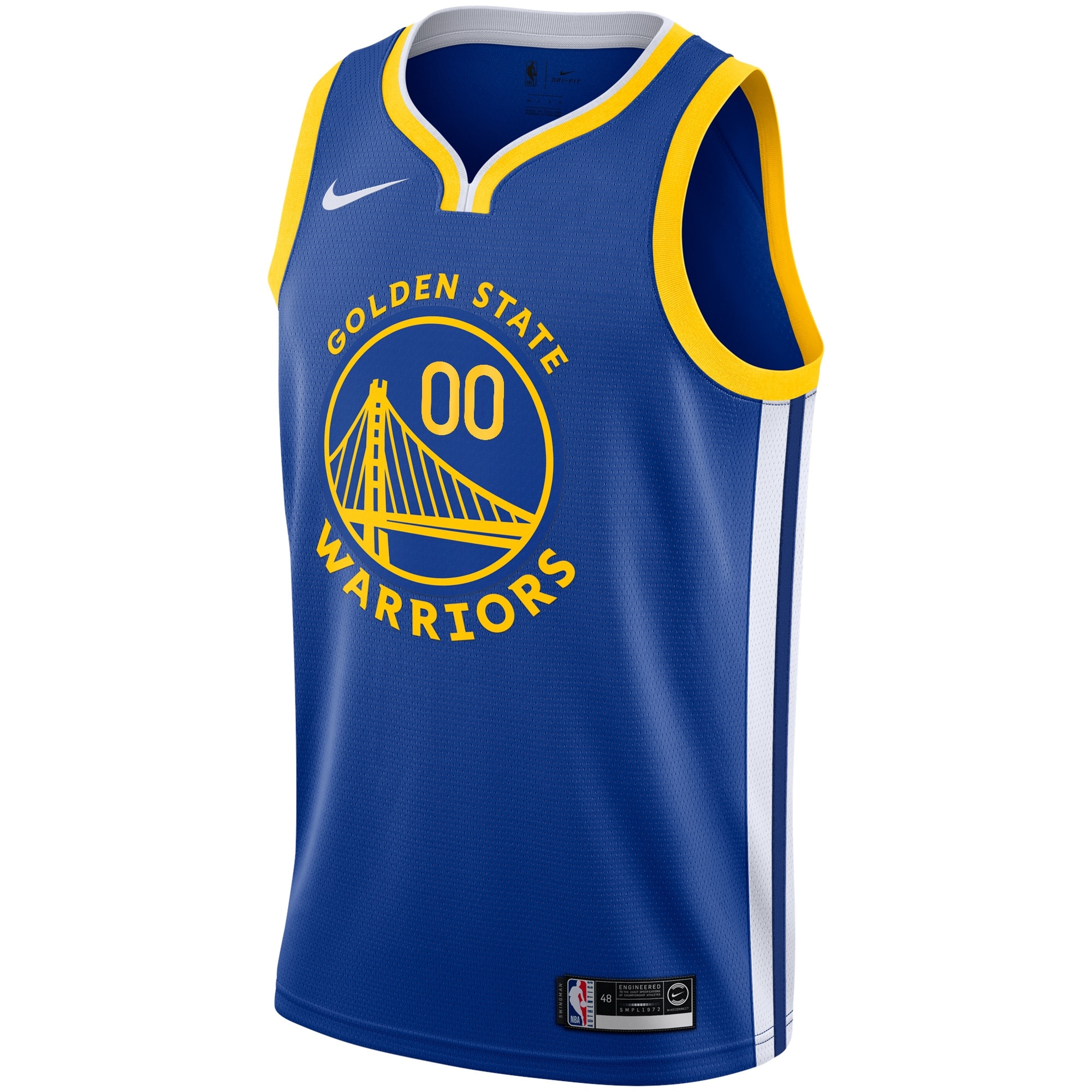 Golden State Warriors Icon Swingman Jersey - Custom - Youth - JS301