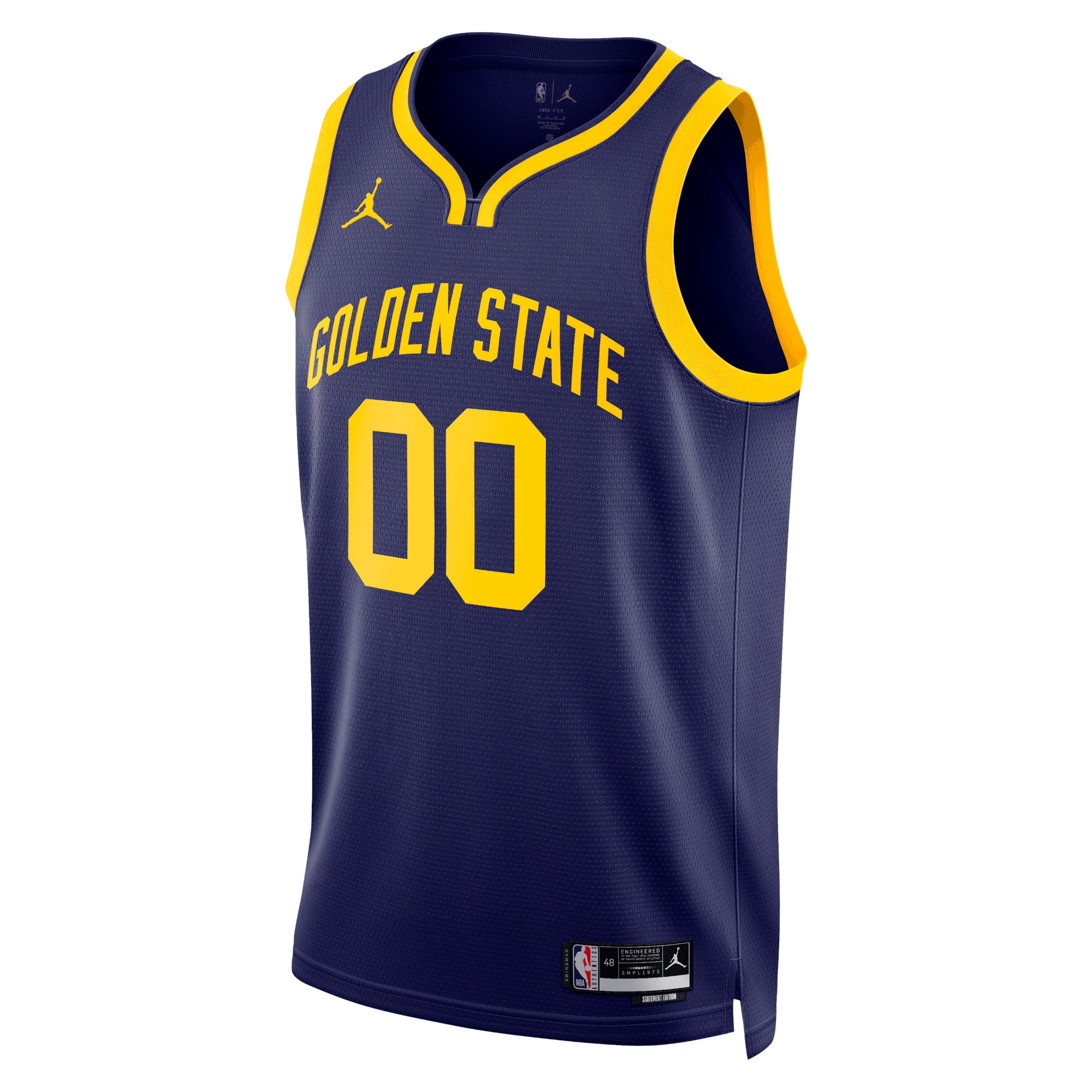 Golden State Warriors Jordan Statement Edition Swingman Jersey - Blue - Jonathan Kuminga - Unisex - JS123