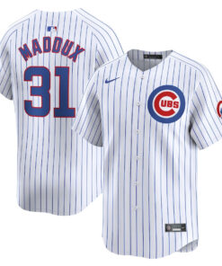 Greg Maddux 31 Chicago Cubs Home Limited Player Men Jersey - White