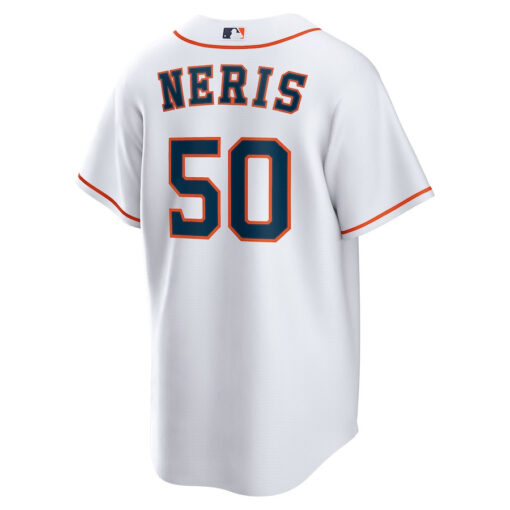 HÃ©ctor Neris 50 Houston Astros Home Men Jersey - White - Image 3