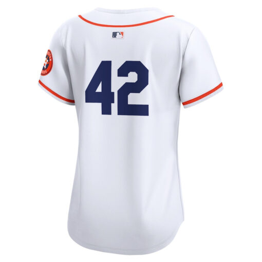 Houston Astros 2024 Jackie Robinson Day Home Limited Women Jersey - White - Image 3