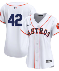 Houston Astros 2024 Jackie Robinson Day Home Limited Women Jersey - White