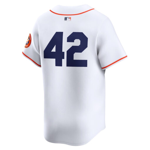 Houston Astros 2024 Jackie Robinson Day Home Men Limited Jersey - White - Image 3