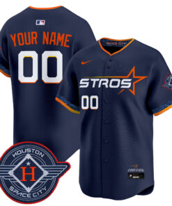 Houston Astros 2025 City Connect Vapor Premier Limited Custom Jersey