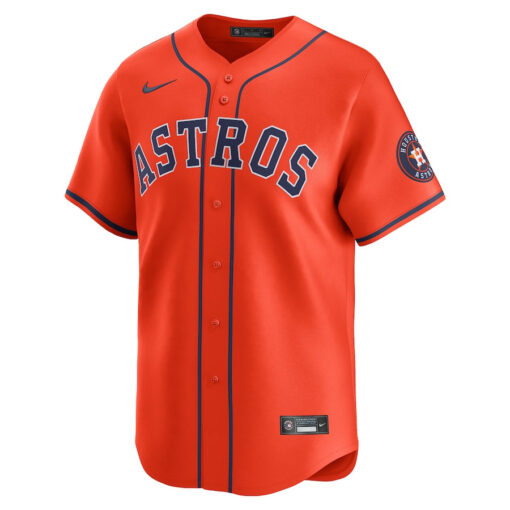 Houston Astros Alternate Limited Men Jersey - Orange - Image 2