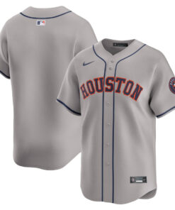 Houston Astros Away Limited Men Jersey - Gray