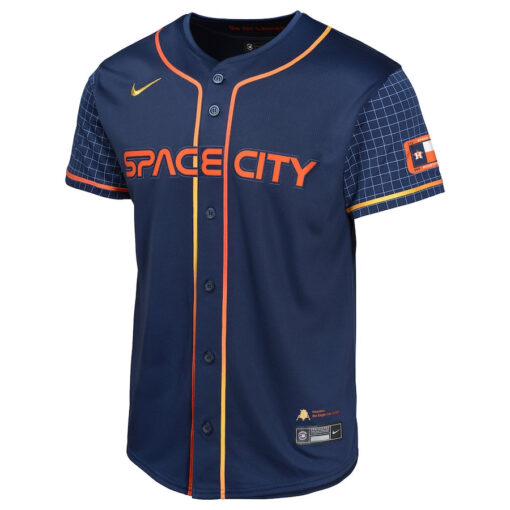 Houston Astros City Connect Limited YOUTH Jersey - Navy - Image 2