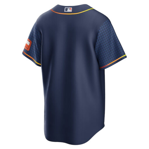 Houston Astros City Connect Men Jersey - Navy - Image 3
