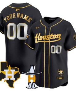 Houston Astros Houston Rodeo Patch Vapor Premier Limited Custom Jersey