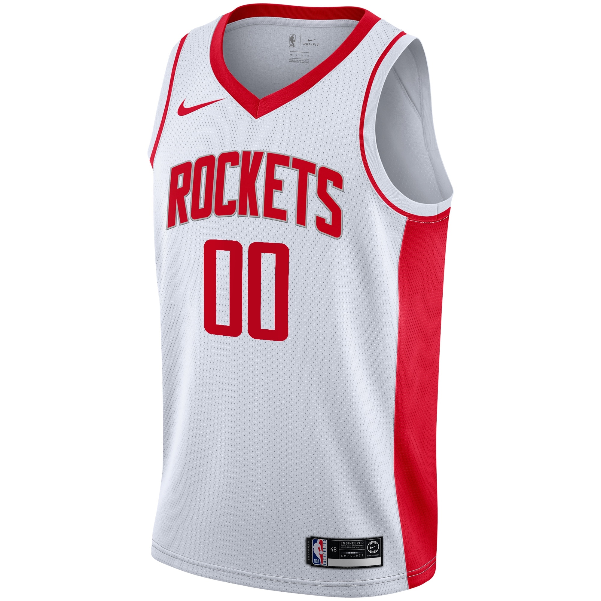 Houston Rockets Association Swingman Jersey - Custom - Mens - JS974
