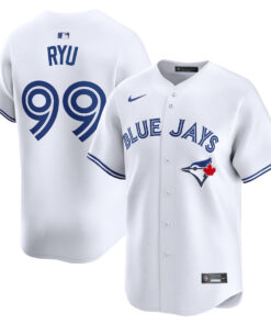 Hyun Jin Ryu 99 Toronto Blue Jays Home Limited Player Men Jersey - White