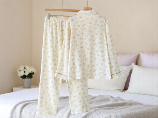 Pure Cotton Floral Pajamas | Muslin Cotton | Lounge Wear Women's Pajama Set | Cute Sleepwear | Bachelorette Pajamas | Matching PJs|Comfort - Image 2