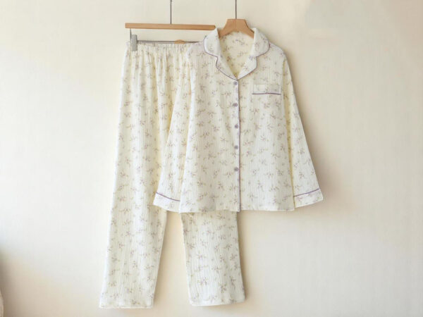 Pure Cotton Floral Pajamas | Muslin Cotton | Lounge Wear Women's Pajama Set | Cute Sleepwear | Bachelorette Pajamas | Matching PJs|Comfort