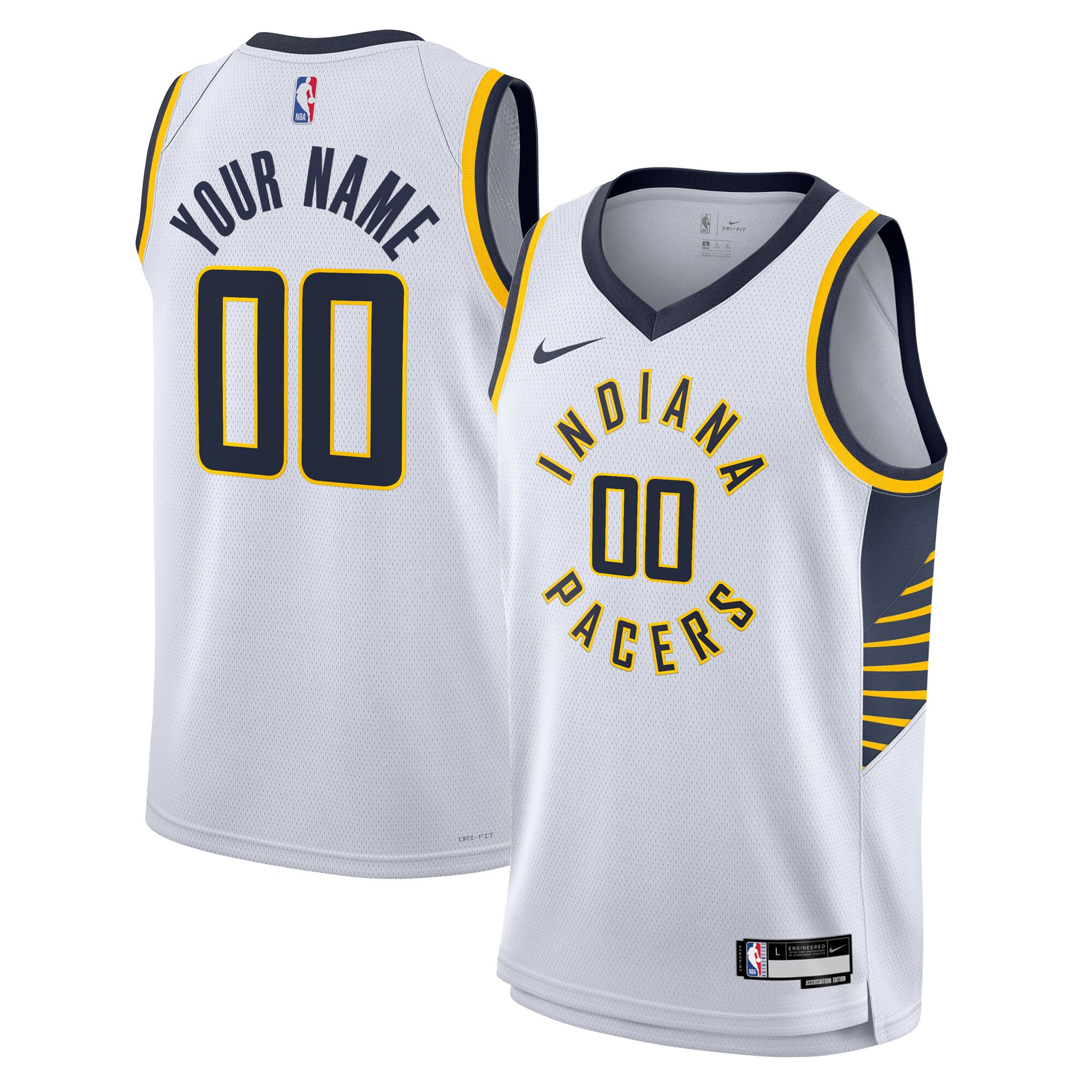 Indiana Pacers Association Swingman Jersey - Custom - Youth - JS659