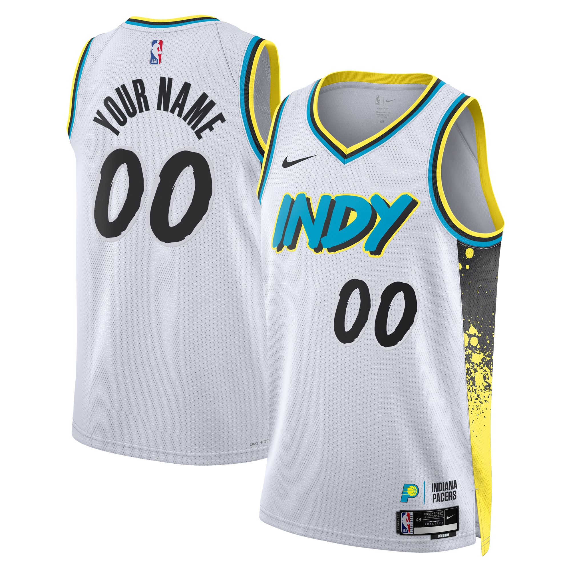 Indiana Pacers City Edition Swingman Jersey 2024 - Custom - Unisex - JS977