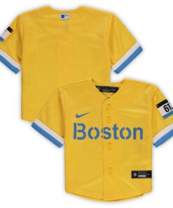 Infant Boston Red Sox Gold MLB City Connect Jersey