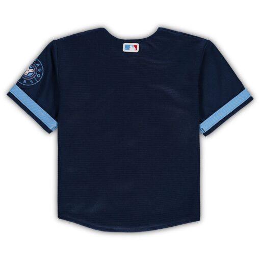 Infant Chicago Cubs Navy MLB City Connect Jersey - Image 3
