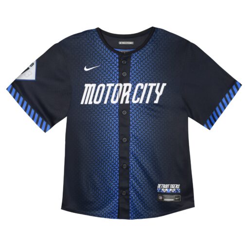 Infant Detroit Tigers Navy 2024 City Connect Limited Jersey - Image 2