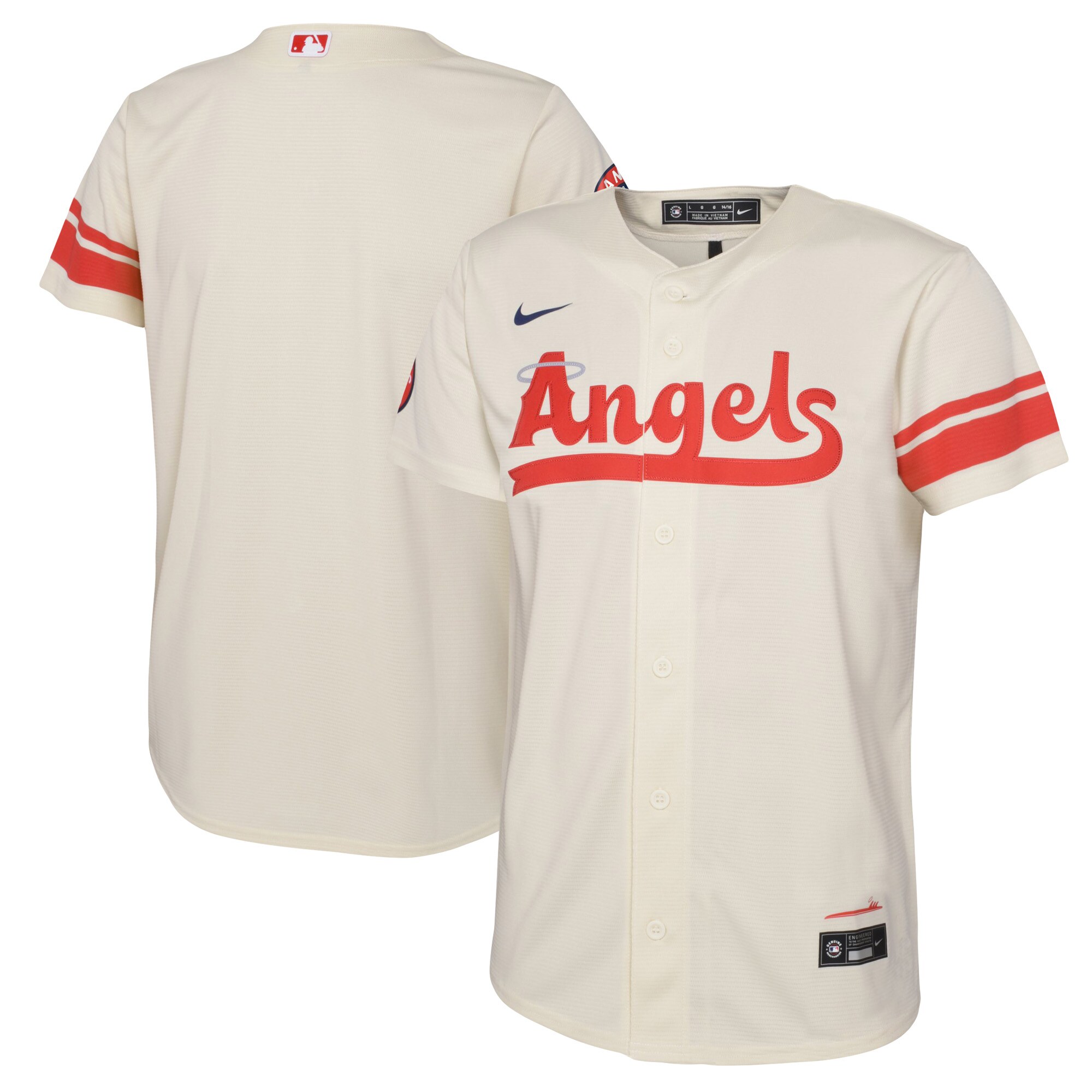 Infant Los Angeles Angels Cream City Connect Jersey