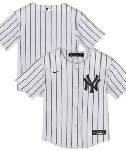 Infant New York Yankees White Home Jersey