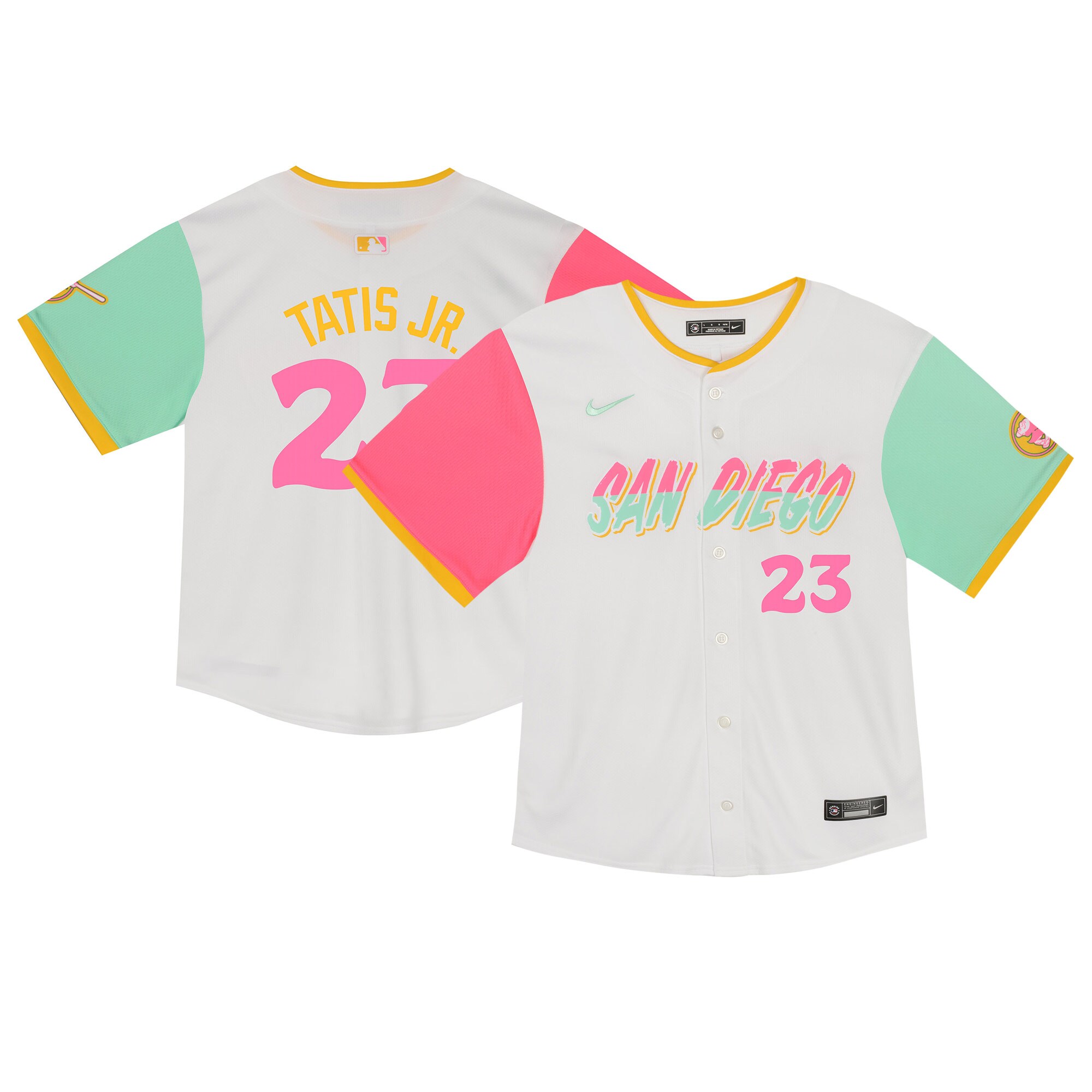 Infant San Diego Padres Fernando Tatis Jr. White City Connect Limited Player Jersey