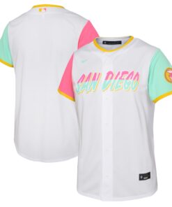 Infant San Diego Padres White City Connect Jersey