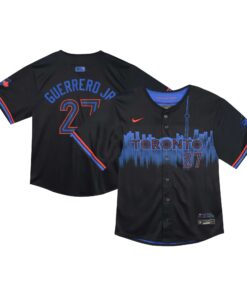 Infant Toronto Blue Jays Vladimir Guerrero Jr. Navy 2024 City Connect Limited Player Jersey