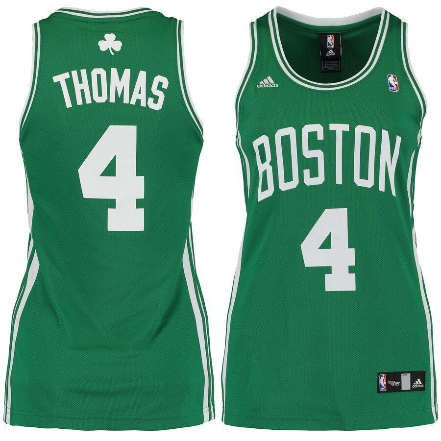 Isaiah Thomas Boston Celtics Women's Road Jersey - Kelly Green/white - JS528