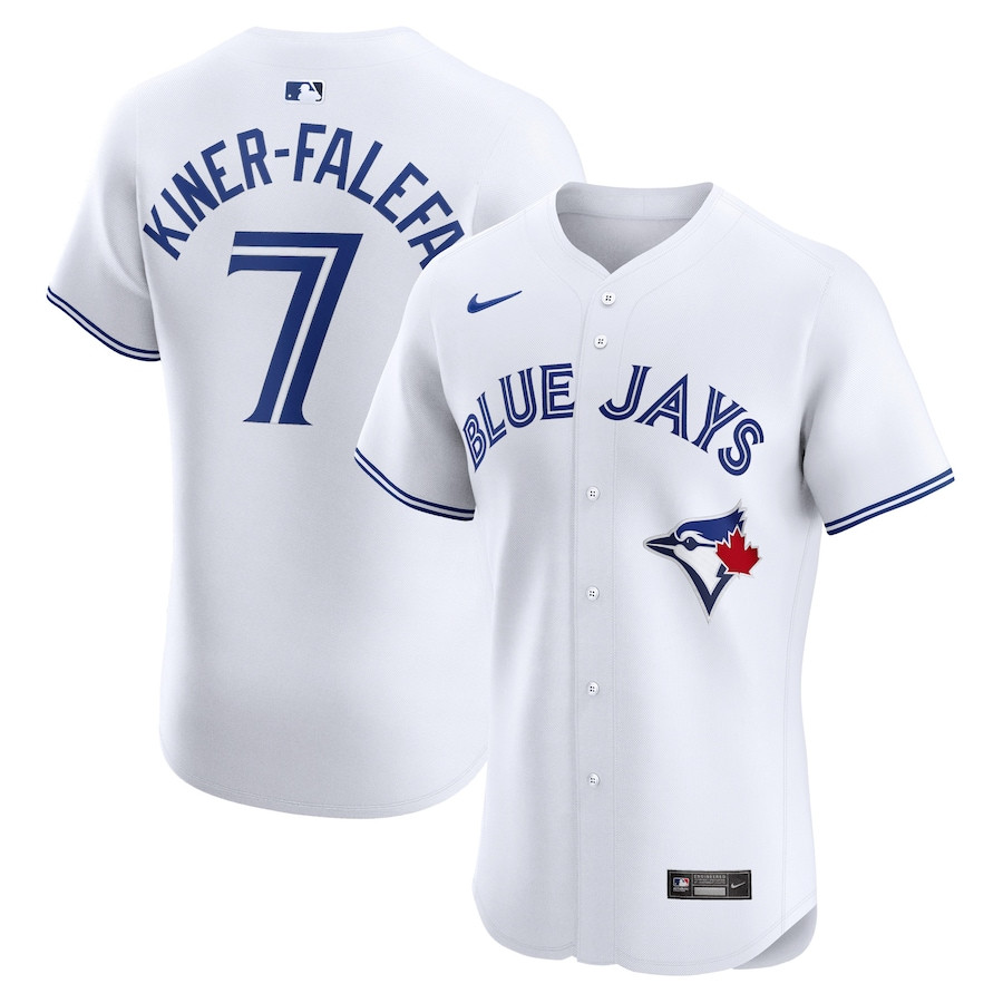 Isiah Kiner-Falefa 7 Toronto Blue Jays Home Elite Player Men Jersey - White
