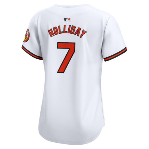 Jackson Holliday 7 Baltimore Orioles Home Limited Women Jersey - White - Image 3